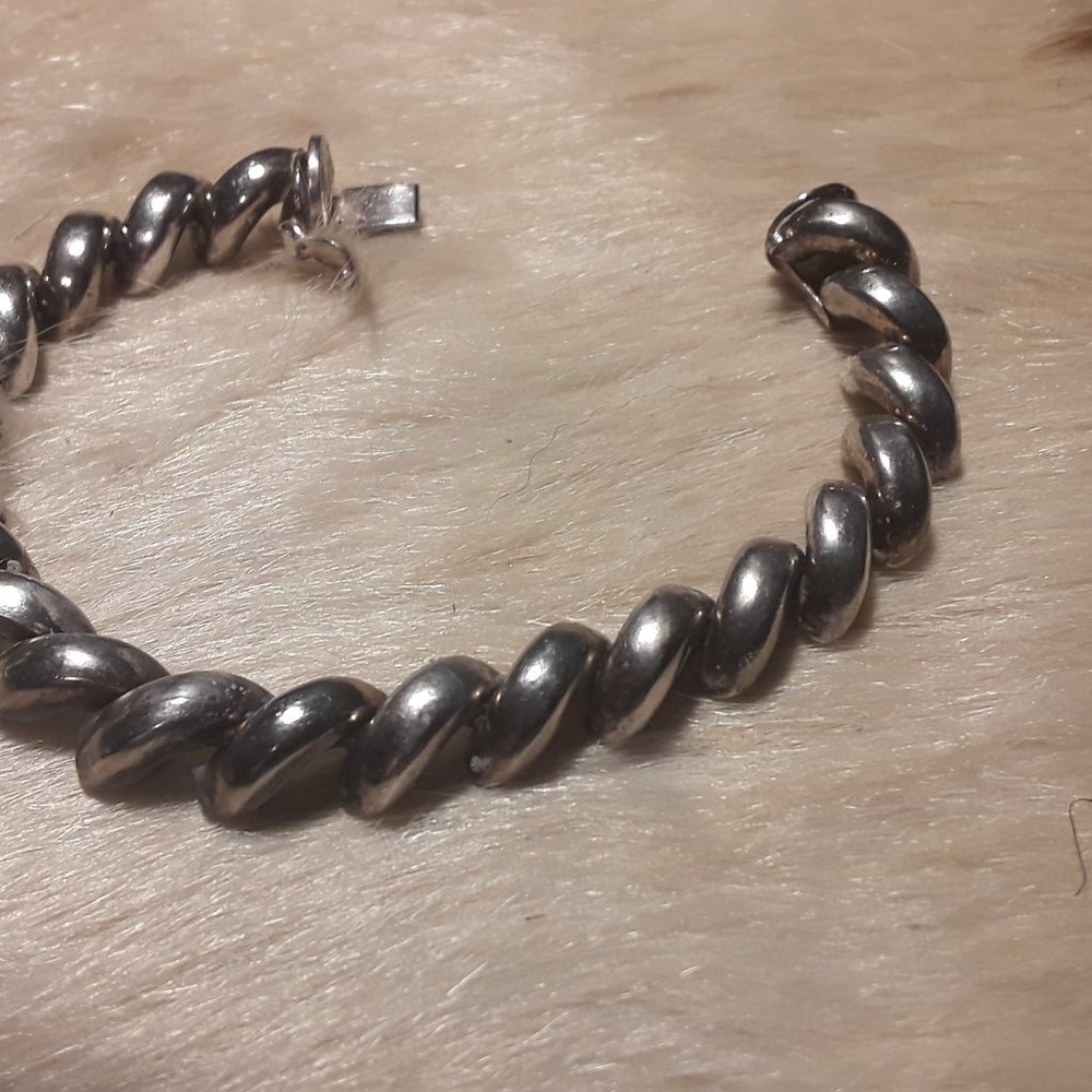 Italian Silver San marco Bracelet Sterling 925 Italy